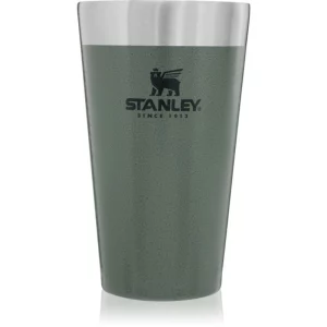 Stanley Adventure Stacking Beer Pint bicchiere di plastica Hammertone Green 470 ml