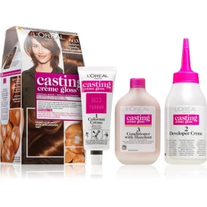 L’Oréal Paris Casting Creme Gloss tinta per capelli colore 603 Chocolate Caramel 1 pz