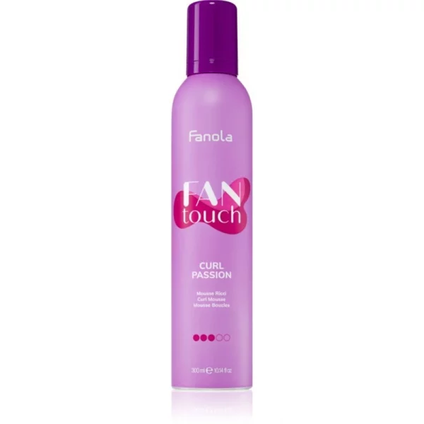 Fanola FAN touch fissante in mousse per capelli ricci 300 ml