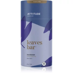 Attitude Leaves Bar Sea Salt deodorante solido senza sali di alluminio 85 g