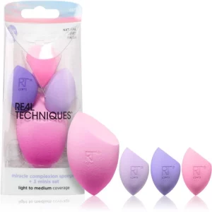 Real Techniques Miracle Complexion Sponge and Concealaer Minis Sunset set per il trucco 1 pz