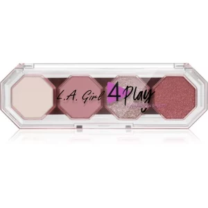 L.A. Girl Cosmetics 4 Play palette di ombretti colore Feel Good 3.2 g