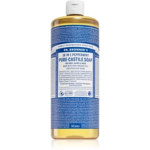 Dr. Bronner’s Peppermint sapone liquido universale 945 ml