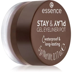 essence STAY & PLAY eyeliner colore 02 Brown 5 g