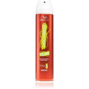Wella Shockwaves Volume lacca per capelli fissante extra forte volumizzante 250 ml