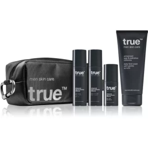 true men skin care Simple daily skin care routine kit per la cura del viso per uomo