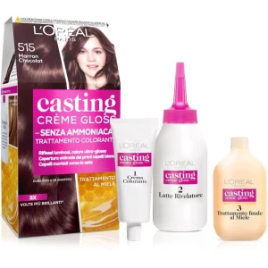 L’Oréal Paris Casting Creme Gloss tinta per capelli colore 515 Marron Chocolat 1 pz