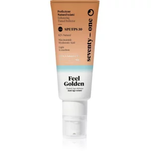 SeventyOne Feel Golden SPF30 lozione abbronzante colorata per il viso SPF 30 40 ml