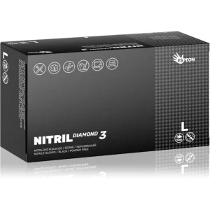Espeon Diamond3 guanti in nitrile senza polvere taglia L 2x50 pz