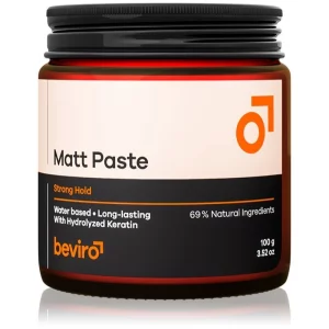 Beviro Matt Paste Strong Hold dentifricio per capelli Matt 100 g