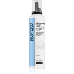 Brelil Professional Milky Ultra Nutriente Hair Mousse mousse per tutti i tipi di capelli 250 ml
