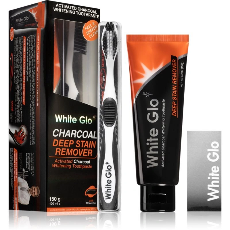 White Glo Charcoal Set per la cura dentale