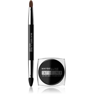 MAYBELLINE NEW YORK Tattoo Liner eyeliner gel lunga tenuta con pennellino colore 950 Blackest Black 3 g