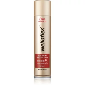Wella Wellaflex UV Hair Protection lacca per capelli fissante extra forte per la termoprotezione dei capelli 250 ml