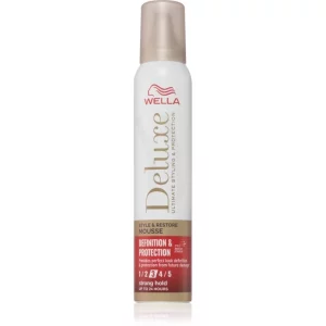 Wella Deluxe Definition & Protection fissante in mousse volumizzante 200 ml