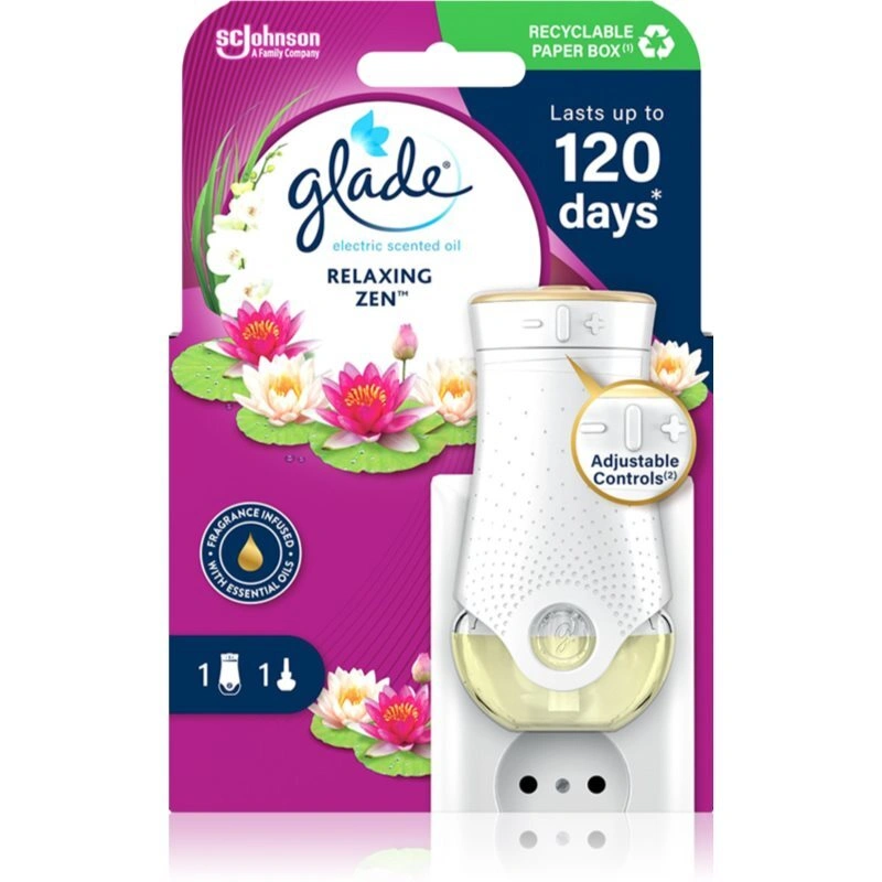 GLADE Relaxing Zen diffusore elettrico per ambienti 20 ml