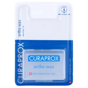 Curaprox Ortho Wax cera ortodontica per apparecchi 7 pz