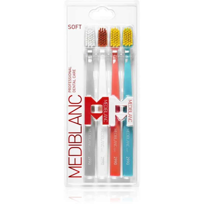MEDIBLANC 2990 Soft spazzolini da denti soft 4 pz