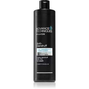Avon Advance Techniques Anti-Dandruff shampoo e balsamo 2 in 1 contro la forfora 400 ml