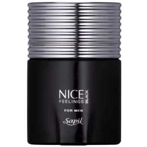 Sapil Nice Feelings Black Eau de Toilette per uomo 75 ml
