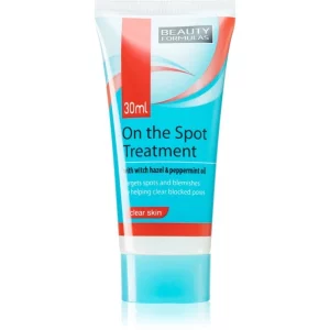 Beauty Formulas Clear Skin On The Spot gel detergente per una pulizia in profondità 30 ml