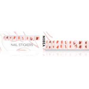 NOBEA Accessories Nail File Adesivi per unghie Red & pink 1 pz