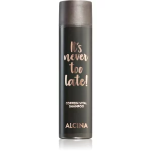 Alcina It's never too late! shampoo alla caffeina per capelli più forti 250 ml