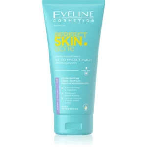 Eveline Cosmetics Perfect Skin .acne gel di pulizia profonda per pelli problematiche, acne 150 ml