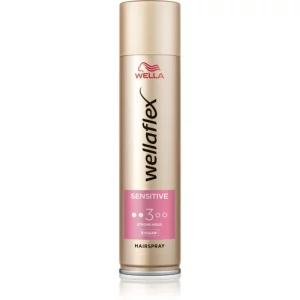Wella Wellaflex Sensitive lacca per capelli fissante a tenuta media senza profumazione 250 ml