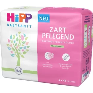 Hipp Babysanft salviette umidificate per bebè e bambini 4x48 pz