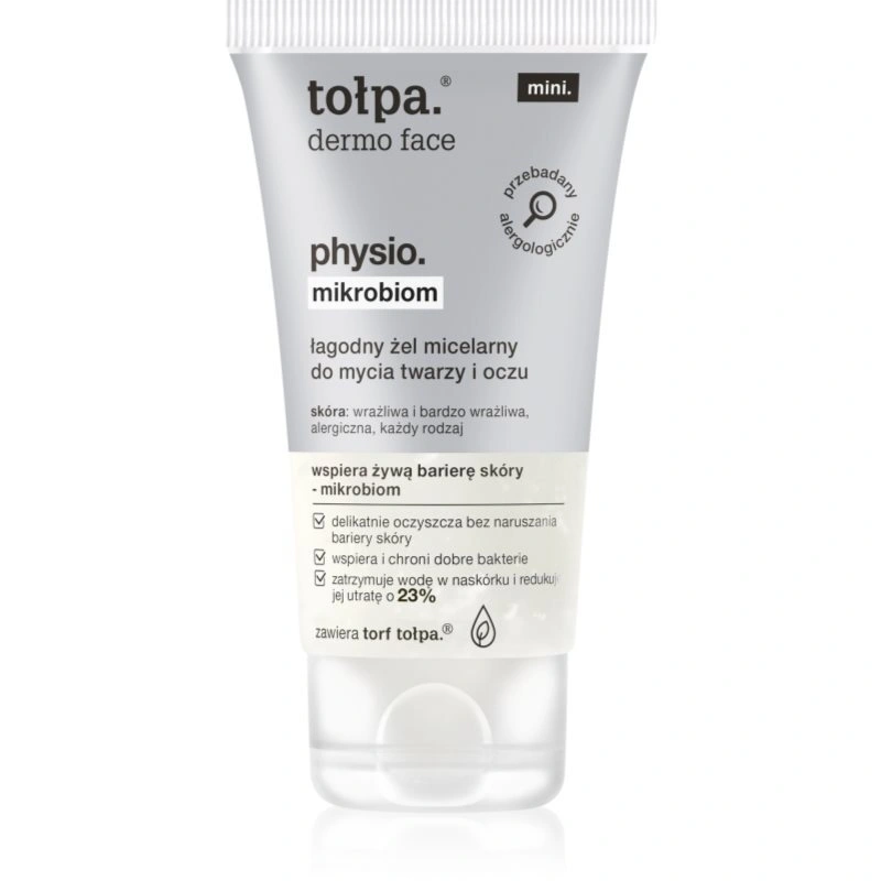 Tołpa Dermo Face Physio Mikrobiom gel micellare detergente 75 ml