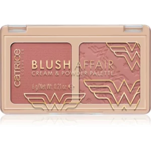 Catrice Wonder Woman duo di blush colore 020 Powerfull Together 6 g