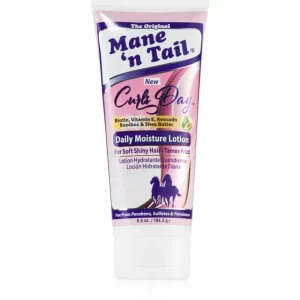 Mane 'N Tail Curls Day Daily Moisture Lotion trattamento idratante senza risciacquo per capelli delicati 192 ml