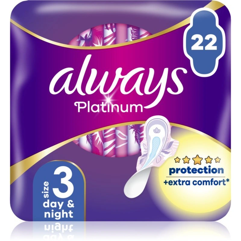 Always Platinum Night Size 3 assorbenti per la notte 22 pz