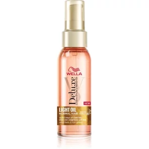 Wella Deluxe Light Oil olio nutriente per capelli 100 ml