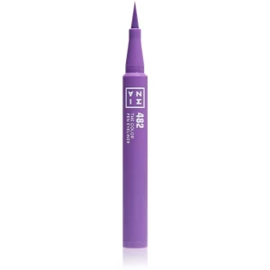 3INA The Color Pen Eyeliner Mini eyeliner in pennarello colore 482 - Purple 0,6 ml