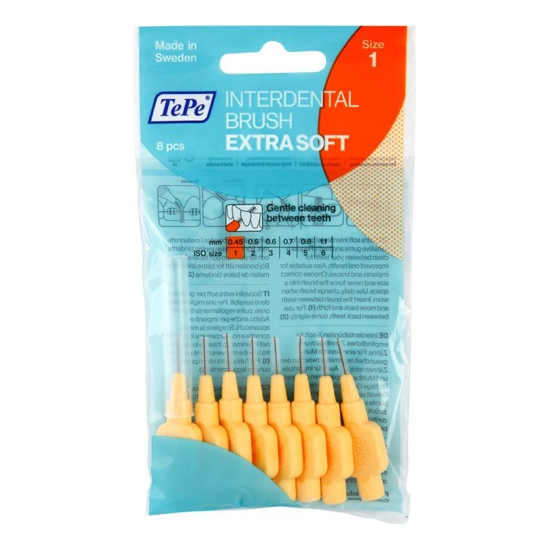 TePe Extra Soft scovolini interdentali 0,45 mm 8 pz