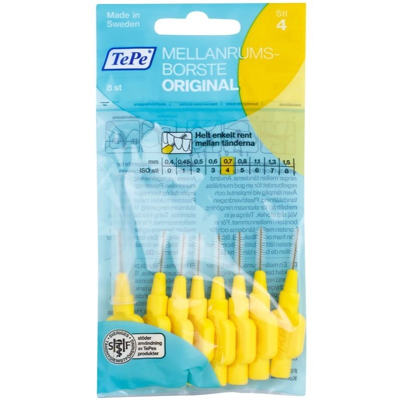 TePe Original scovolini interdentali 0,7 mm 8 pz