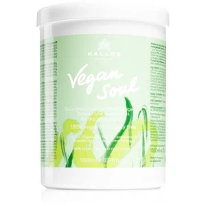 Kallos Vegan Soul Nourishing maschera nutriente per capelli secchi, stanchi 1000 ml