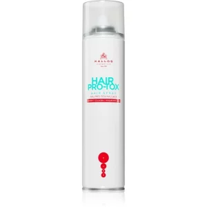 Kallos Hair Pro-Tox lacca per capelli rovinati e secchi 400 ml
