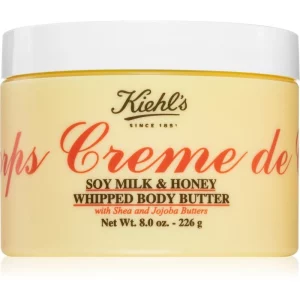 Kiehl's Creme de Corps Soy Milk & Honey Whipped Body Butter burro corpo con burro di karité 226 g