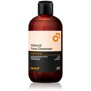 Beviro Natural Face Cleanser gel detergente per il viso per uomo 250 ml