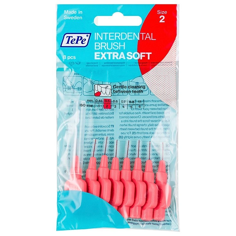 TePe Extra Soft scovolini interdentali 0,5 mm 8 pz