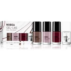 NOBEA Day-to-Day Deep Dream Set set di smalti per unghie Deliciously deep dream