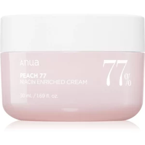 Anua Peach 77% Niacin Enriched Cream crema rigenerante idratante 50 ml