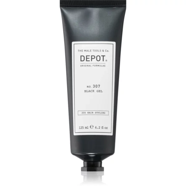 Depot 300 Hair Styling NO. 307 BLACK GEL gel modellante per capelli scuri 125 ml