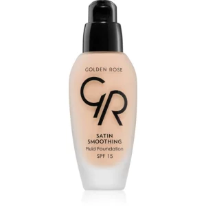 Golden Rose Satin Smoothing fondotinta liquido lunga tenuta SPF 15 colore 27 34 ml