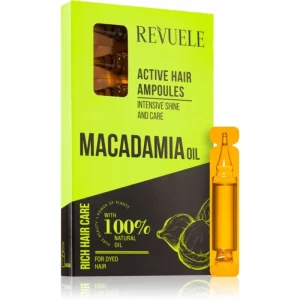 Revuele Macadamia Oil Active Hair Ampoules fiala per capelli tinti 8x5 ml