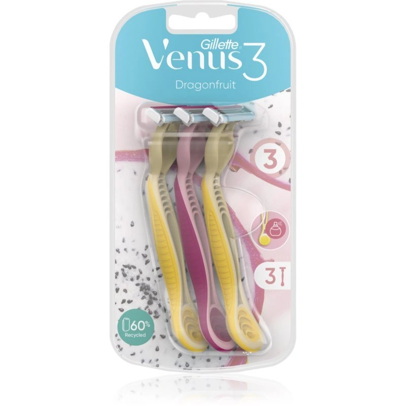 Gillette Venus Dragonfruit rasoi monouso 3 pz