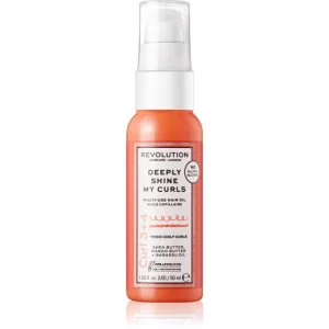 Revolution Haircare My Curls 3+4 Deeply Shine My Curls olio multifunzione per capelli ricci 50 ml
